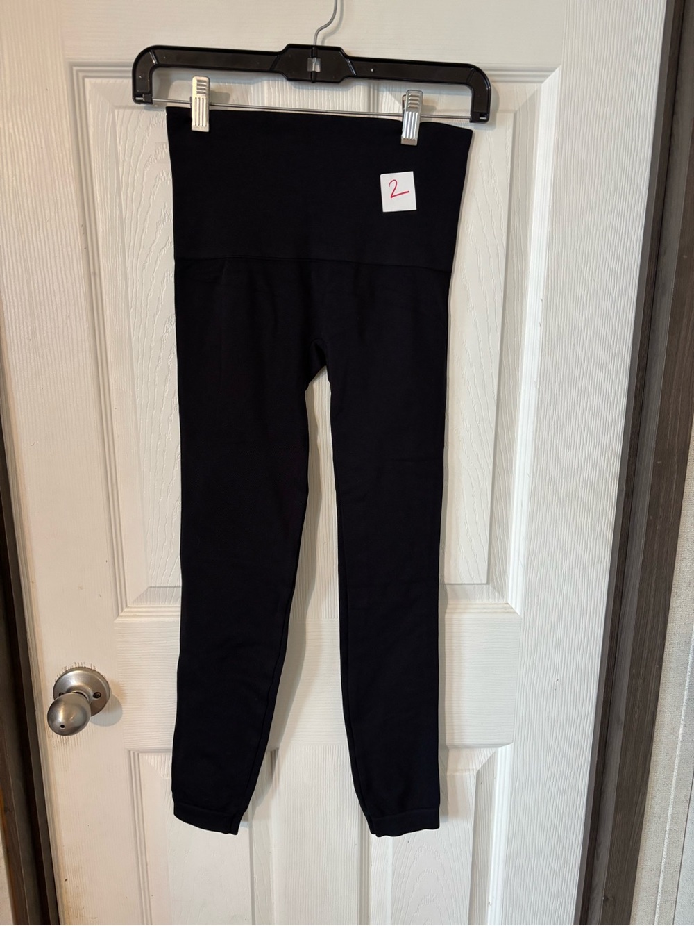SPANX Black High-Waist Leggings